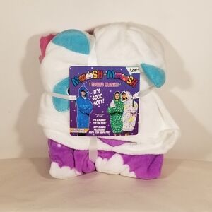 Moosh Moosh Panda Hooded Blanket 23x27 One Size